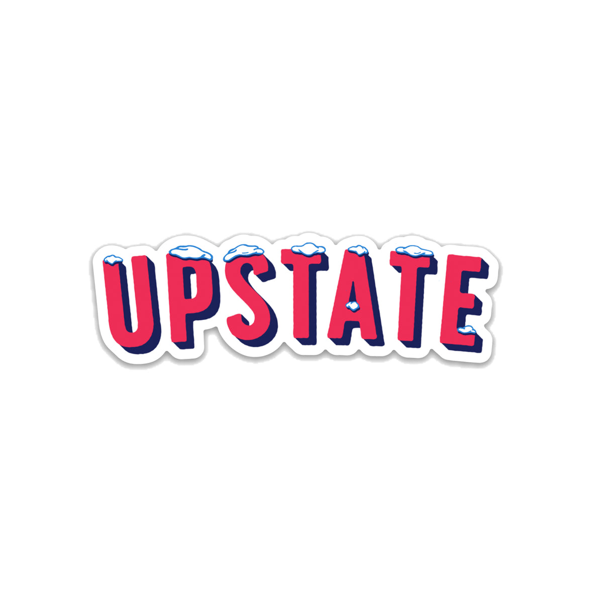 Upstate Icebox Sticker Compas Life Apparel