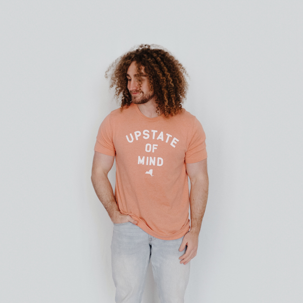Upstate of Mind Tee - Sunset Heather