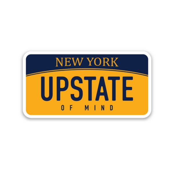 Upstate License Sticker