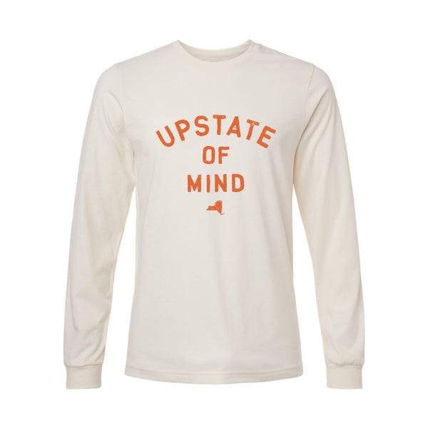 Upstate of Mind Classic Long Sleeve Tee - Natural