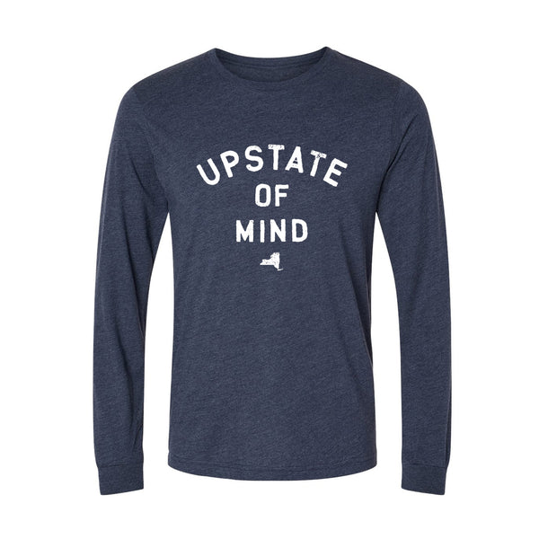 Upstate of Mind Classic Long Sleeve Tee - Midnight Navy