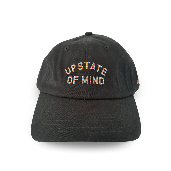 Upstate of Mind Pride Dad Cap - Black