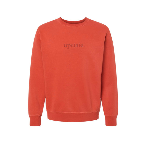 Upstate Heart Tonal Embroidered Crewneck