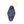 Load image into Gallery viewer, Albany Motel Classic Keychain with navy enamel and golden metal.