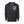 Load image into Gallery viewer, The Standard Albany Upstate Hoodie. Black hooded sweatshirt with white drawstrings and a white screen printed Albany crest design. Made by Upstate of Mind.