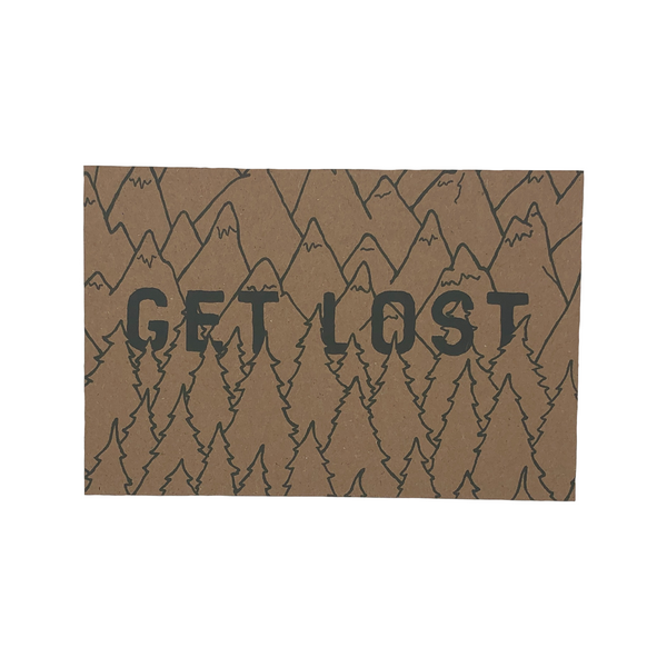 Get Lost Postcard