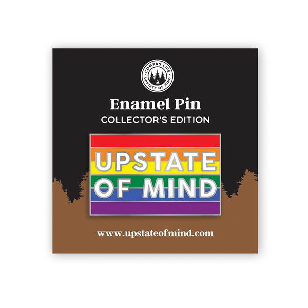 Upstate of Mind Pride Enamel Pin