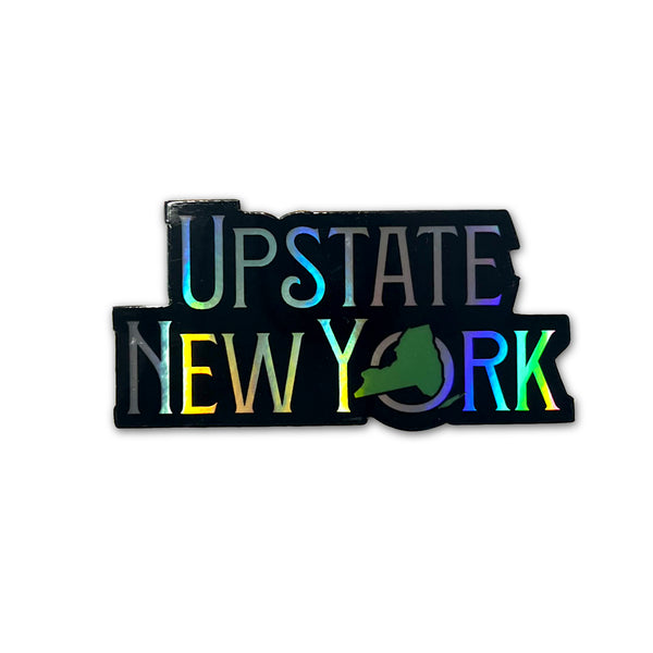 Upstate New York - Holographic Sticker