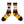 Load image into Gallery viewer, Upstate of Mind Maple Leaf Socks. Colors are burgundy and yellow with chevron stripes, blocks of yellow/burgundy, a yellow maple leaf print, a burgundy leaf print, and text that reads "Upstate of Mind".