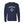 Load image into Gallery viewer, Upstate of Mind Crewneck - Midnight Heather. The Upstate of Mind Crewneck is a super soft polyester/cotton blend fleece. We used the finest inks for soft cozy feel on this graphic fleece. Features text that reads "Upstate of Mind" with a small silhouette of New York State underneath.