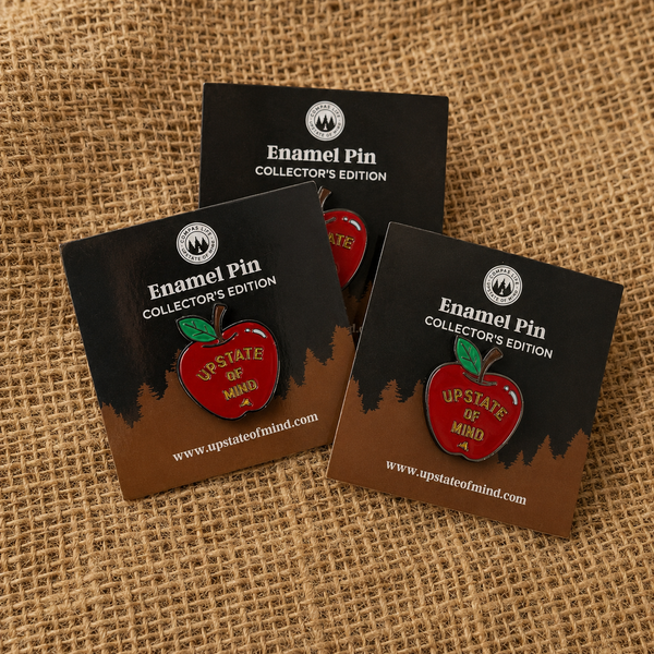 Upstate Apple Enamel Pin