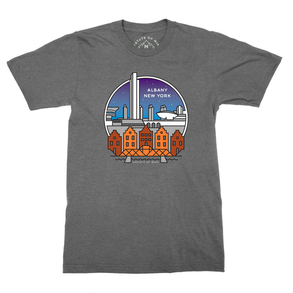 Downtown Albany Skyline Tee