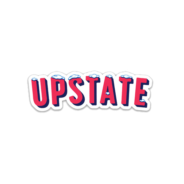 Upstate Icebox Sticker