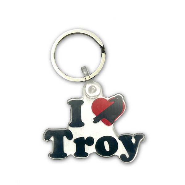 I Heart Troy Keychain