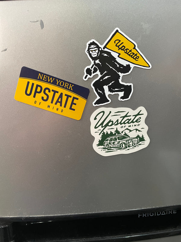 Upstate License Plate Magnet