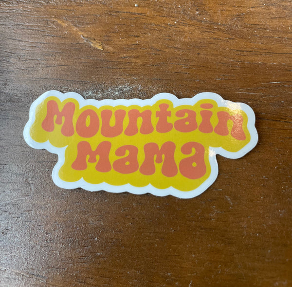 Mountain Mama Vinyl Sticker