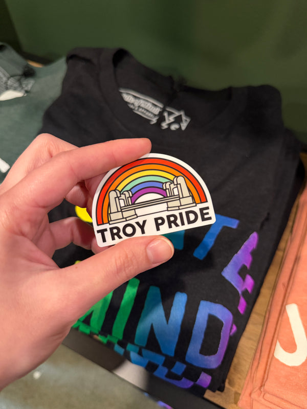 Troy Pride Sticker