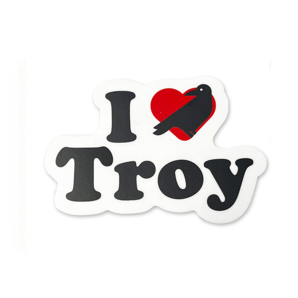 I Heart Troy Sticker