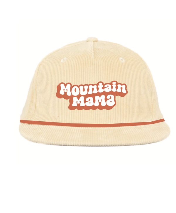 Mountain Mama Corduroy Cap