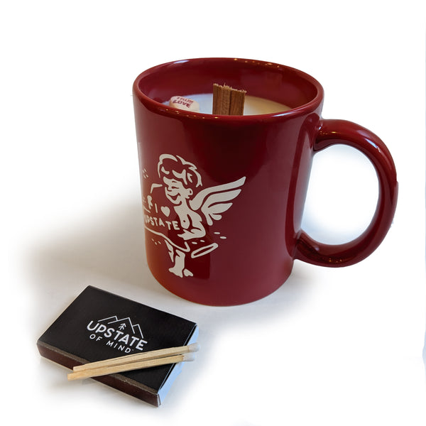 Upstate Blossoms Mug Candle