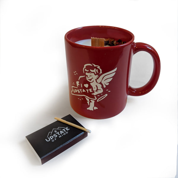 Upstate Blossoms Mug Candle