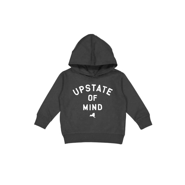 Upstate of Mind Toddler Hoodie - Black
