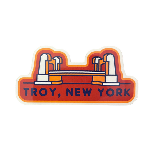 Troy Bridge Sticker