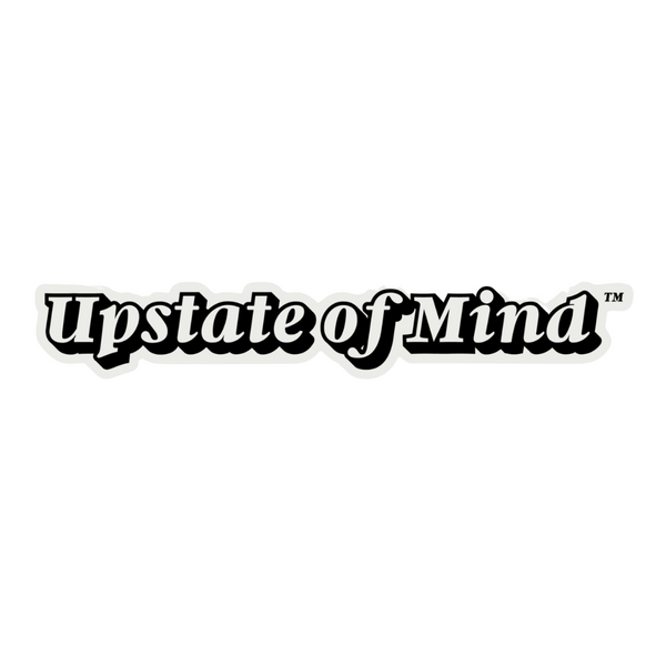 Upstate of Mind Logo - Holographic Sticker
