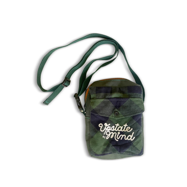 Upcycled Flannel Sling Bag — Upstate of Mind x ADK Packs