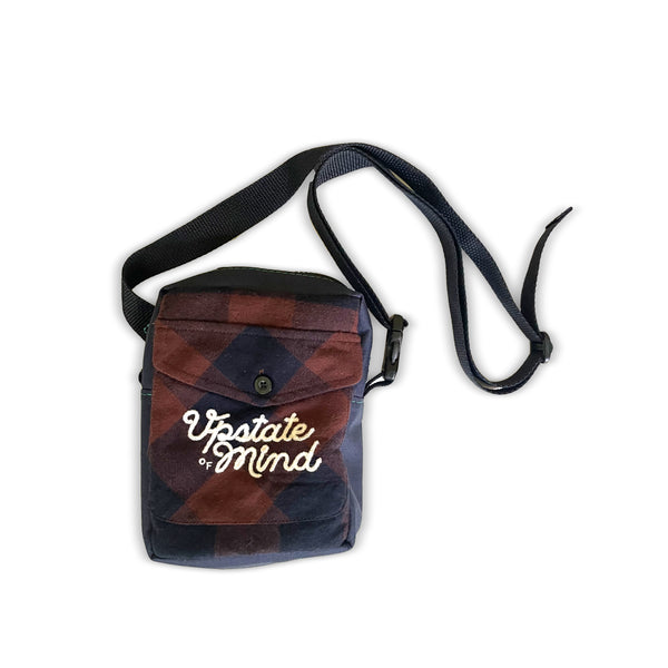 Upcycled Flannel Sling Bag — Upstate of Mind x ADK Packs