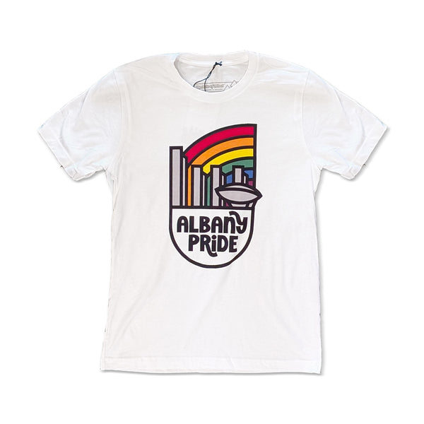 Albany Pride Tee - White