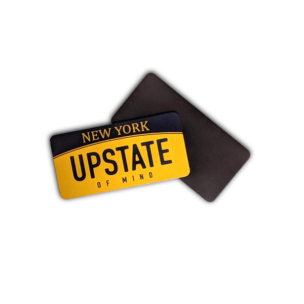 Upstate License Plate Magnet