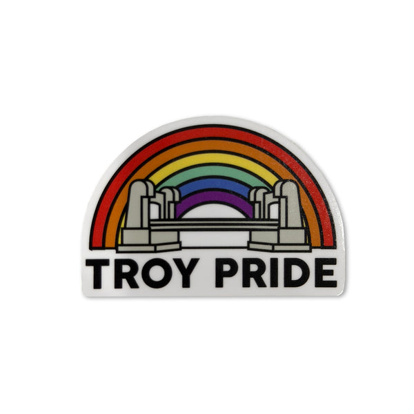 Troy Pride Sticker