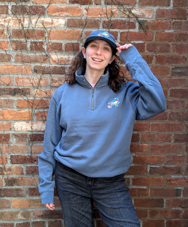 Wayward Blue Quarter Zip