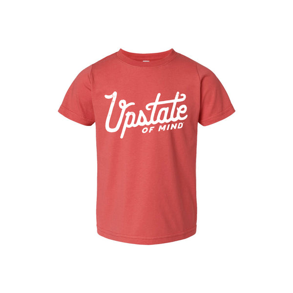 Heritage Script Toddler Tee - Amber