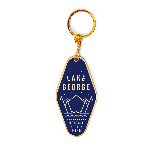 Lake George Motel Keychain