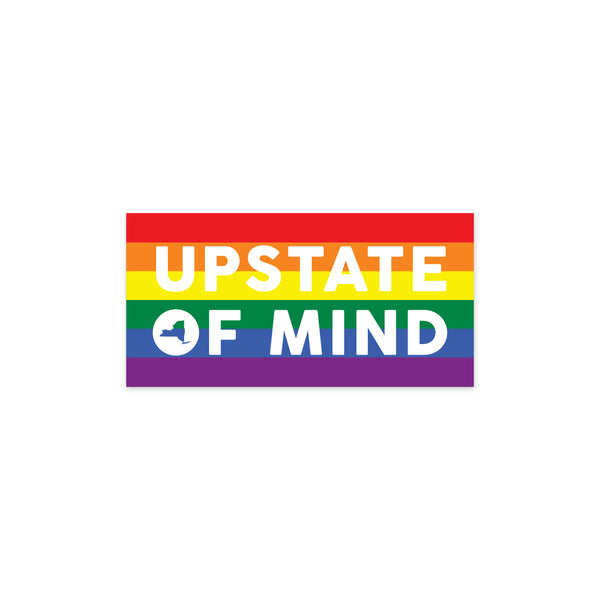 Upstate of Mind Pride Bumper Sticker