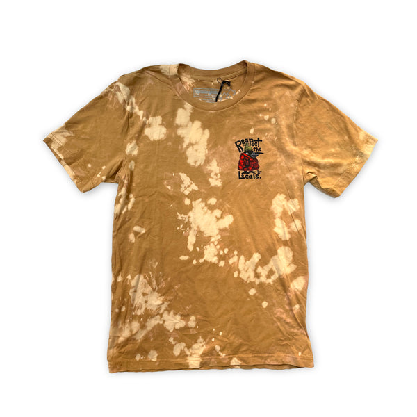 Respect the Locals Tee - Crow Splatter Tie Dye