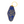 Load image into Gallery viewer, Albany Motel Classic Keychain with navy enamel and golden metal.
