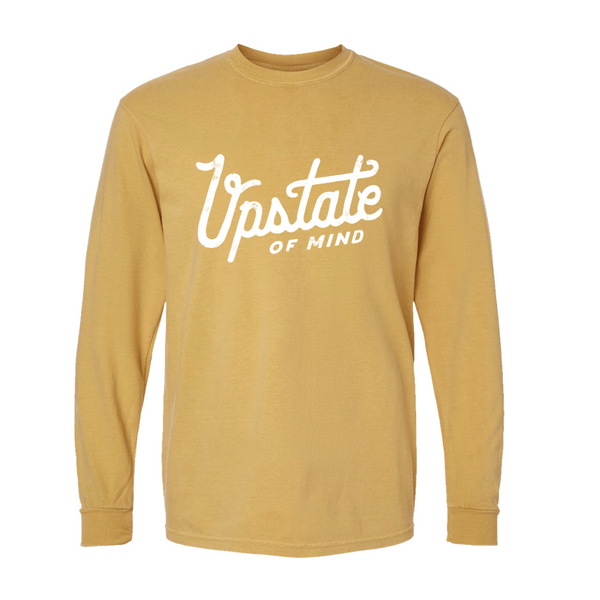 Heritage Script Long Sleeve - Golden Yellow