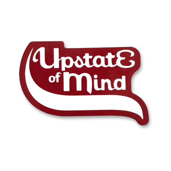 Stewies Sticker - Red Background