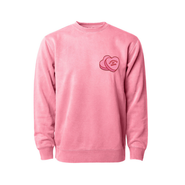 Candy Hearts Crewneck