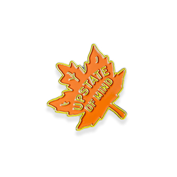 Upstate of Mind Maple Enamel Pin