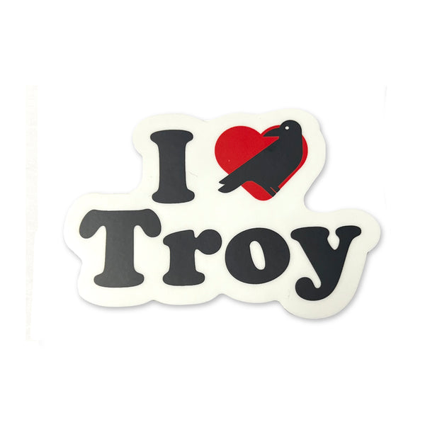 I Heart Troy Sticker