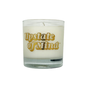 A photo of Adirondack Mountain Mist Candle - 9oz with a white background.