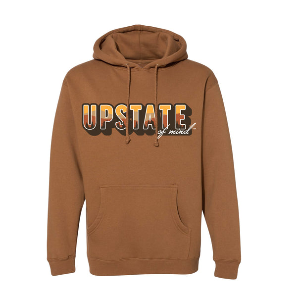 UOM Sunset Pullover Hoodie - Saddle Brown