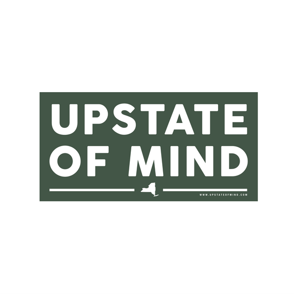 Upstate of Mind Bumper Sticker