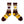 Load image into Gallery viewer, Upstate of Mind Maple Leaf Socks. Colors are burgundy and yellow with chevron stripes, blocks of yellow/burgundy, a yellow maple leaf print, a burgundy leaf print, and text that reads &quot;Upstate of Mind&quot;.
